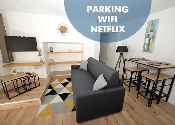 Dominici 2- Cahorscitystay- Parking Wifi Netflix